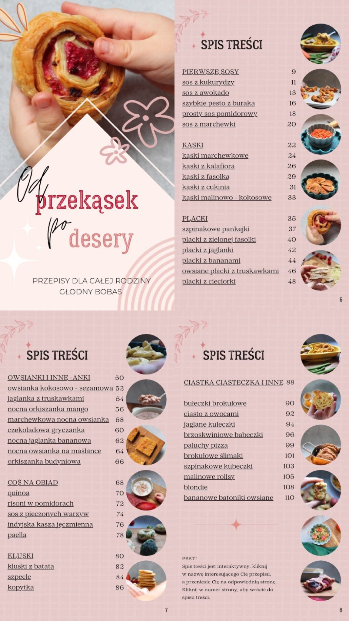 Od przekąsek po desery